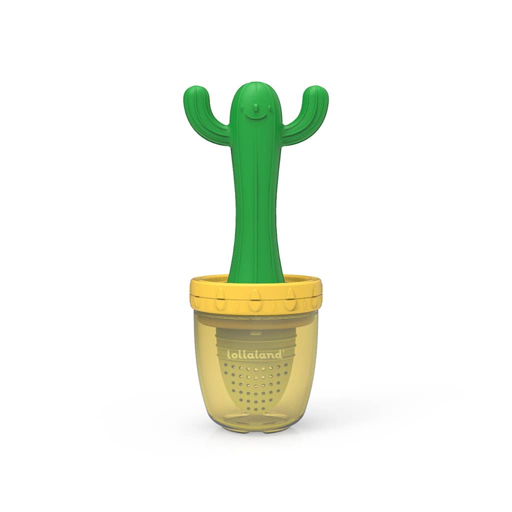 Lollaland 2-in-1 Solid Food Feeder & Cactus Teether