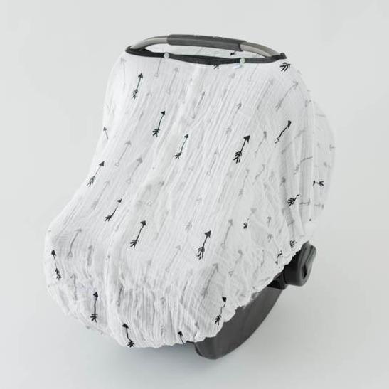 unicorn car seat and stroller Little Unicorn Cotton Muslin Car Seat Canopy