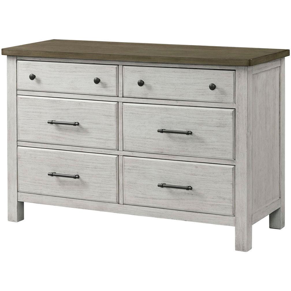 Westwood Design Timber Ridge 6-Drawer Dresser Weathered Washed Sierra