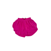 Butterfly Athletic Shorts Hot Pink