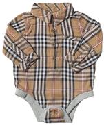Me & Henry Jasper Woven Onesie