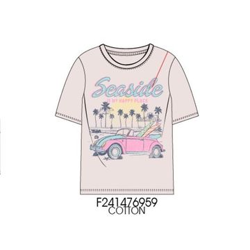 Paper Flower Seaside Is My Happy Place T-Shirt