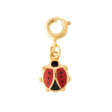 The Crown Ladybug Charm