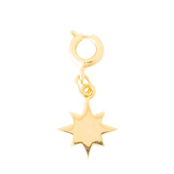 The Crown Mini Gold Northstar Charm