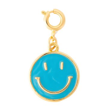 The Crown Smile Charm (Teal)