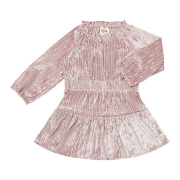 Vignette Willow Dress | Rose Sequin Velvet