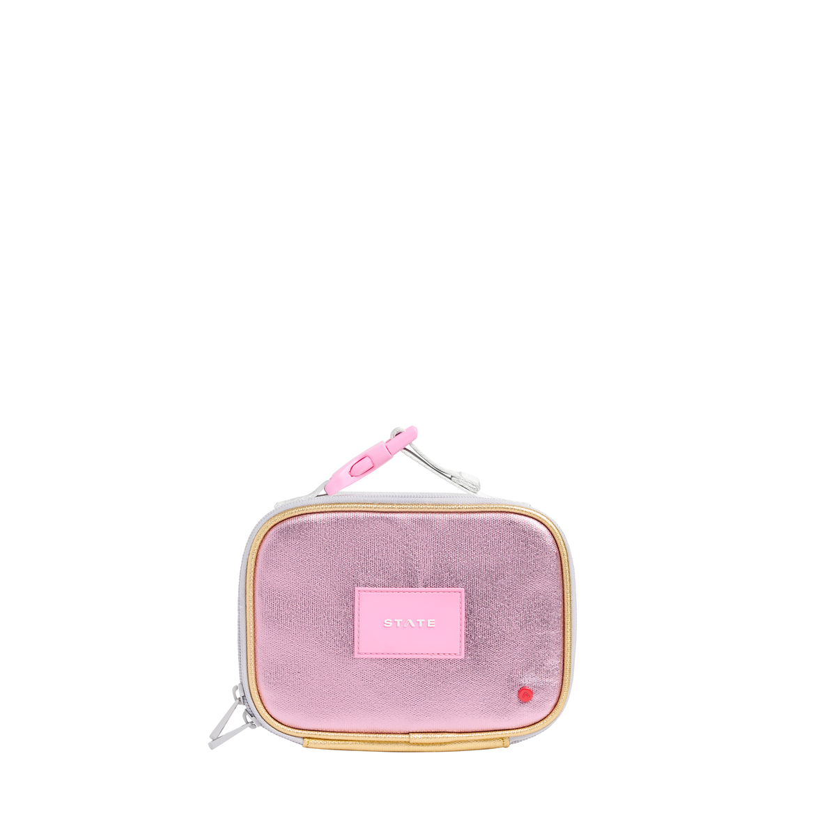STATE Mini Rogers Snack Pack | Pink/Silver