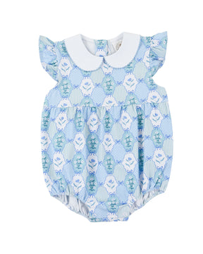 Cypress Row Floral Blues Penelope Prep Bubble