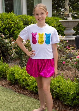 Blended Spirits Puff Sleeve Tee - Peeps