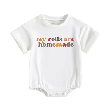 NTRL CO. Homemade Rolls Holiday Graphic Bubble