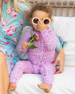 Lev Baby Maya Ruffled ‘Poppy’Tm: The Convertible Romper