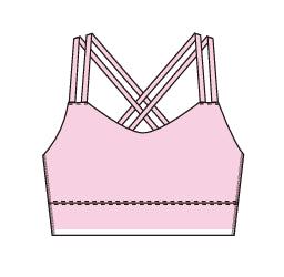Parfum De Fit Crossmotion Bra | Petal Pink