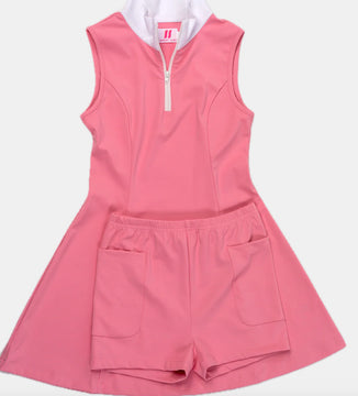 Sweet Lane Athletic Dress with Built In Shorts | Cotton Candy