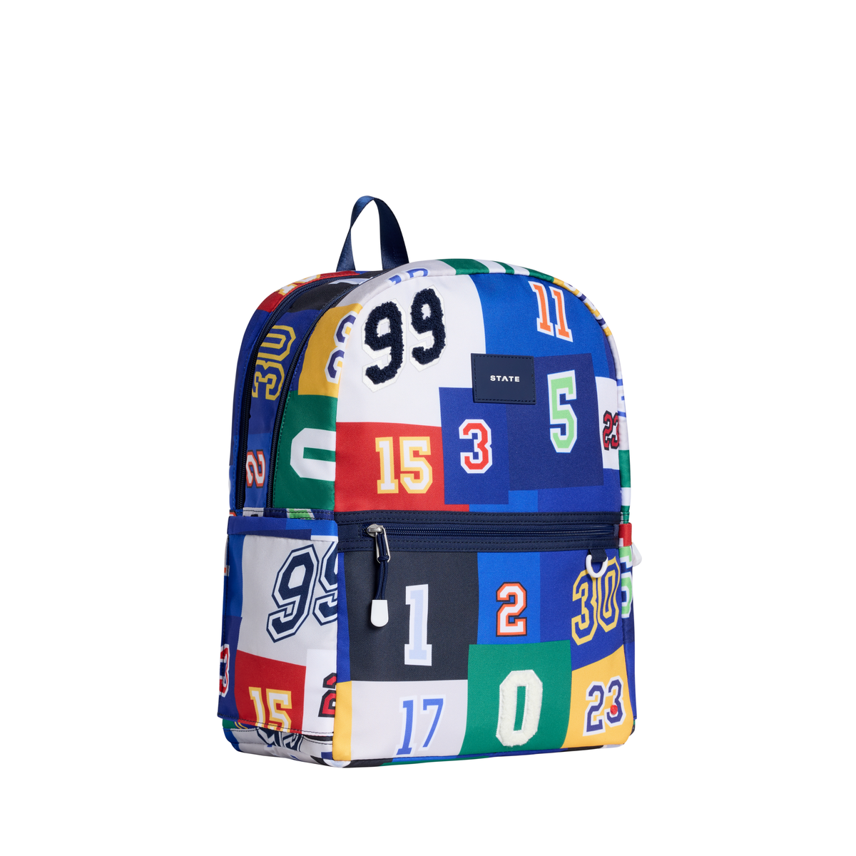 STATE Kane Double Pocket Backpack | Varsity Numbers
