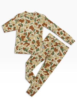 Southern Slumber Camo 2 Piece Bamboo Pajama Set