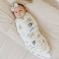 Copper Pearl Knit Swaddle Blanket | Tatooine