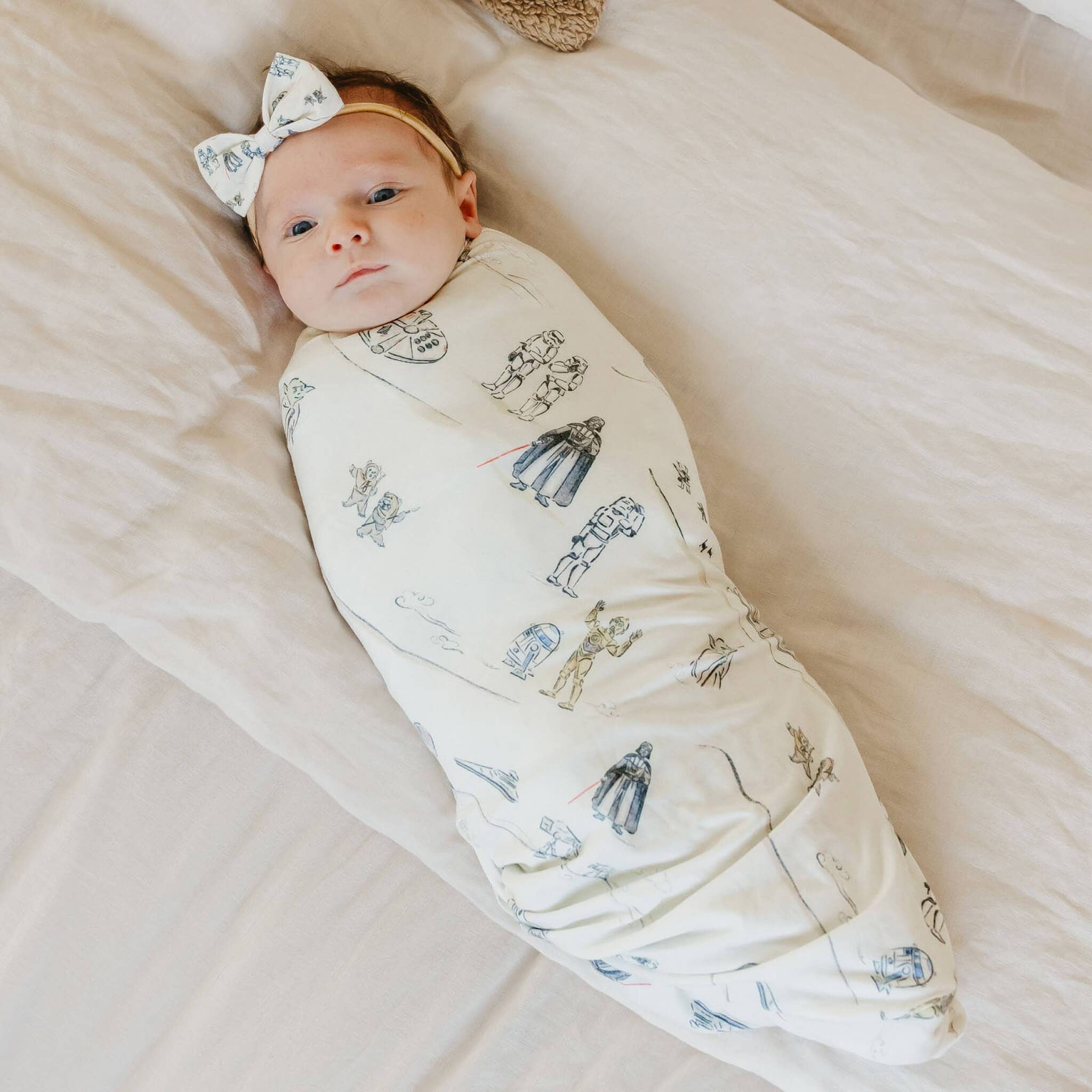 Copper Pearl Knit Swaddle Blanket | Tatooine