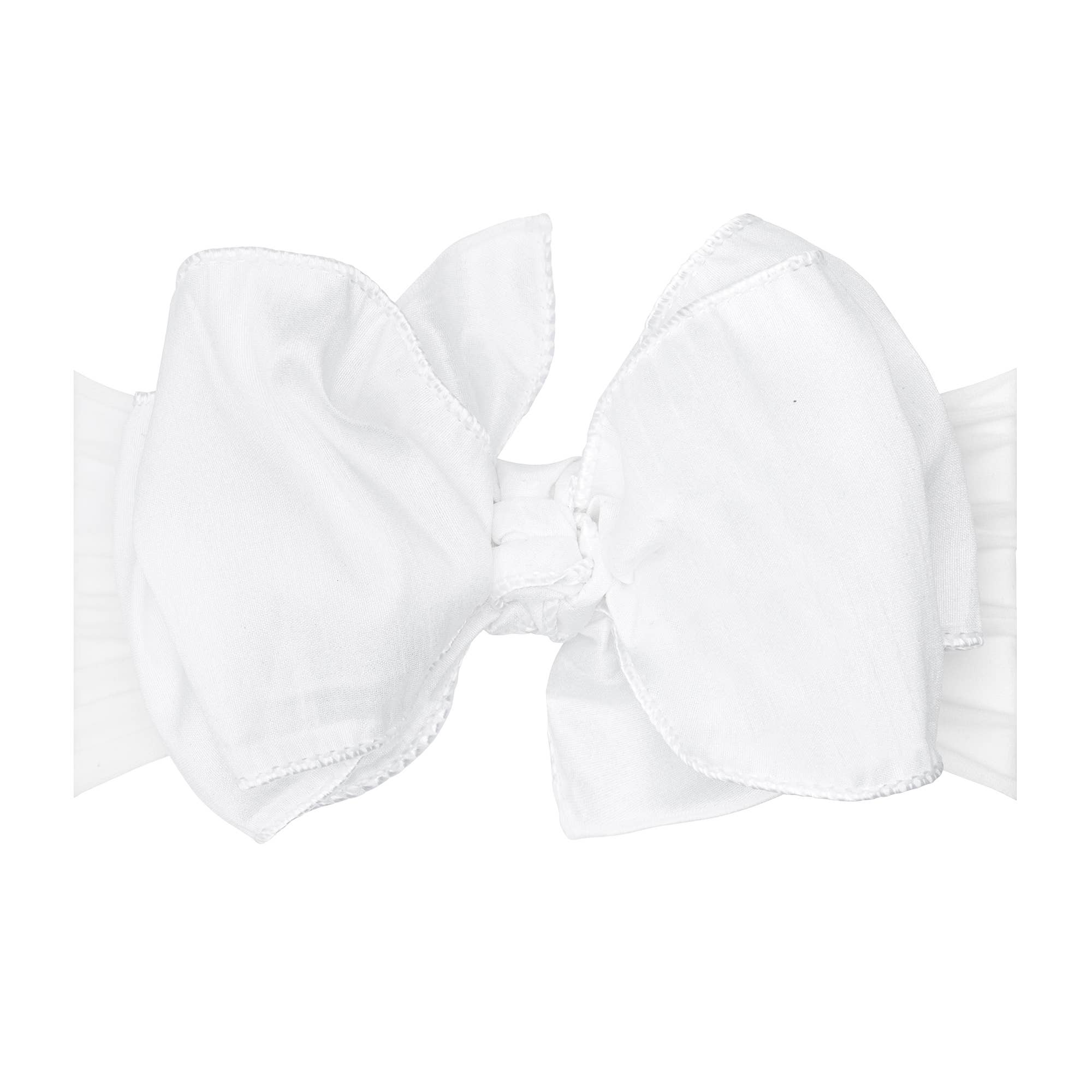 Faux Silk Big Classic Bow
