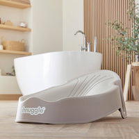 Shnuggle Newborn Baby Bath Support | Ergonomic, Non-Slip & Quick-Dry | From 0-6 months