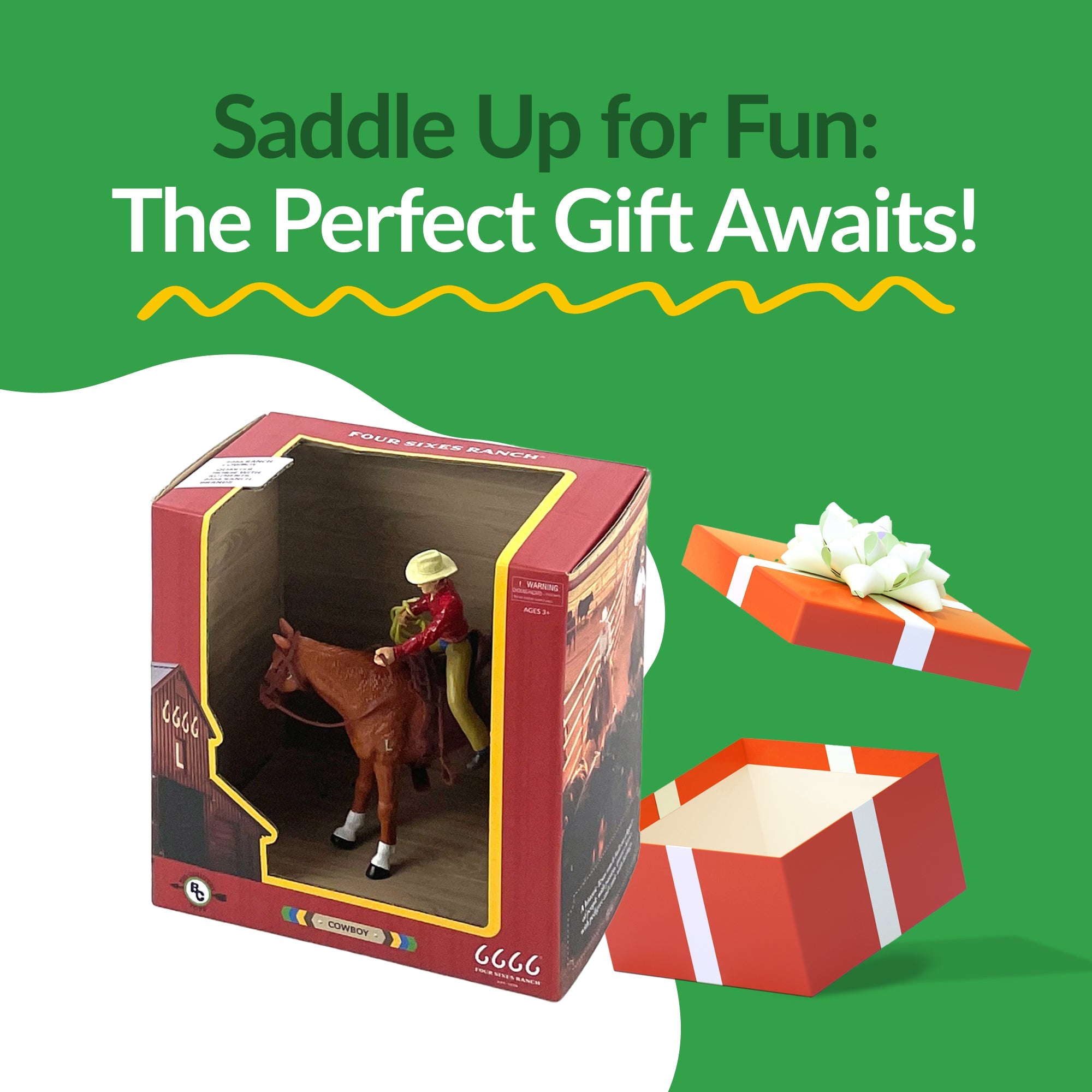 Big Country Four Sixes Ranch Cowboy & Quarter Horse