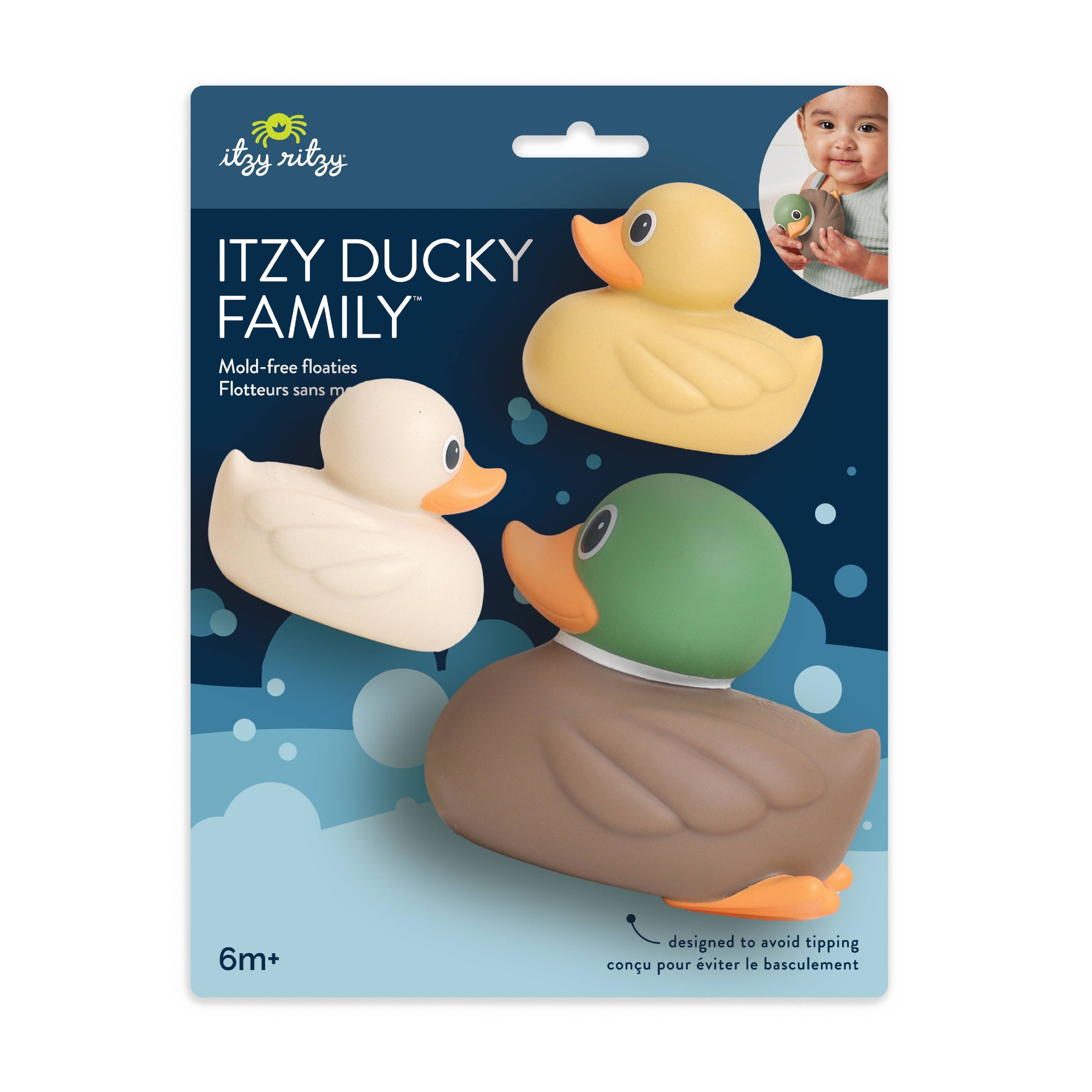 *NEW OPTION* Itzy Ducky Family™ - Bath + Water Table Toys