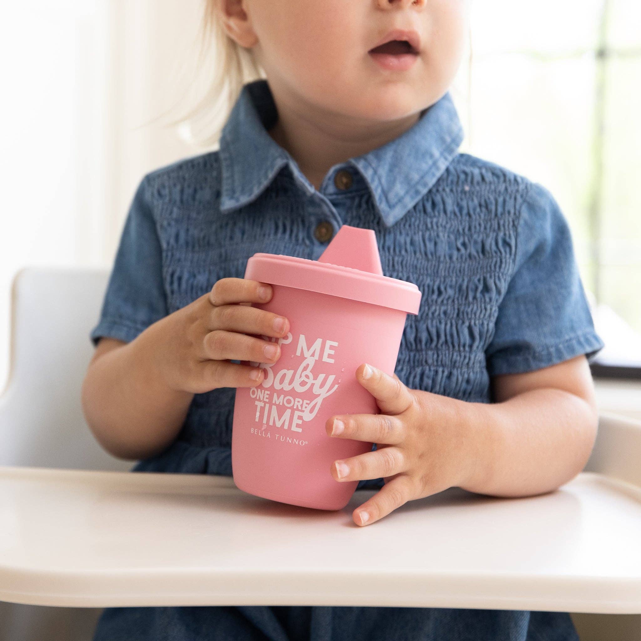 Sip Me Baby Happy Sippy Cup: Pink
