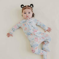 Zip-Up Footie Pajama - Genevieve