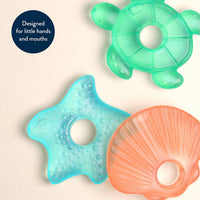 Cutie Coolers™ Water Filled Teethers (3-pack): Silly Foods