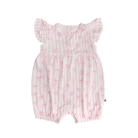 Bamboo Ruffle Romper | Tie the Knot