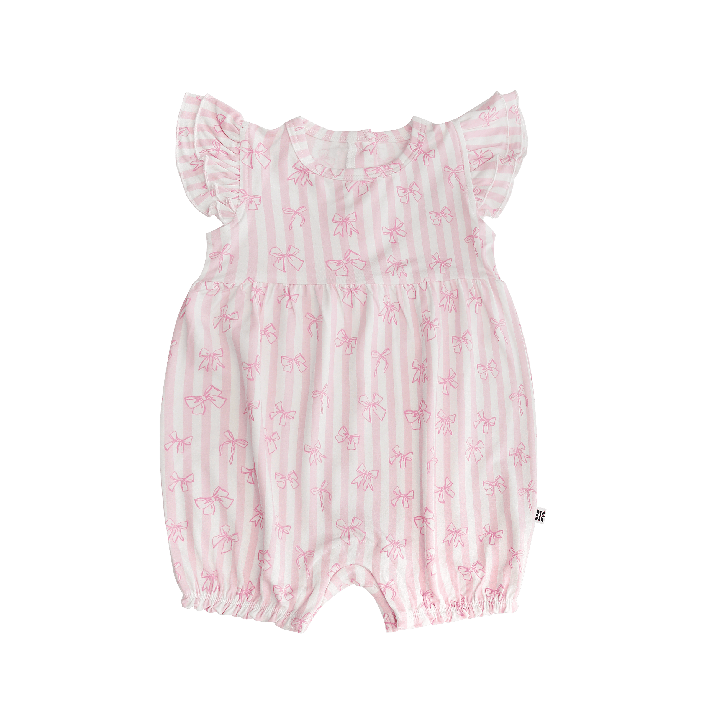 Bamboo Ruffle Romper | Tie the Knot