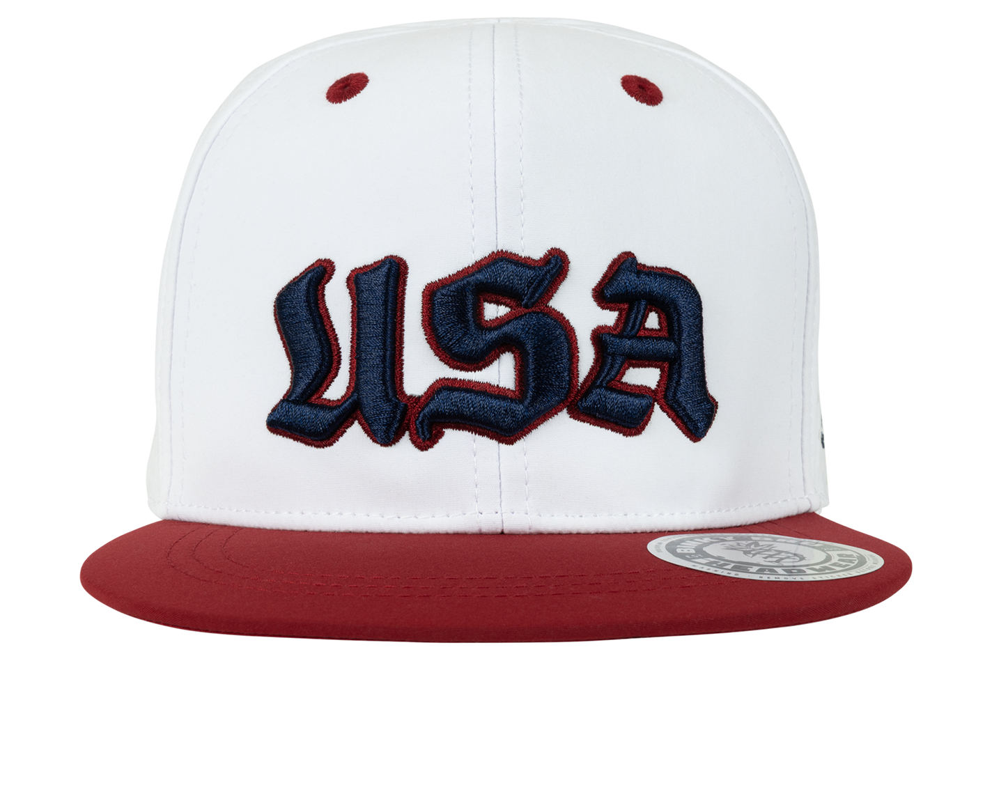 Kids Hat BNKY USA White