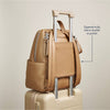 Eras Backpack™ Diaper Bag: Chai Latte