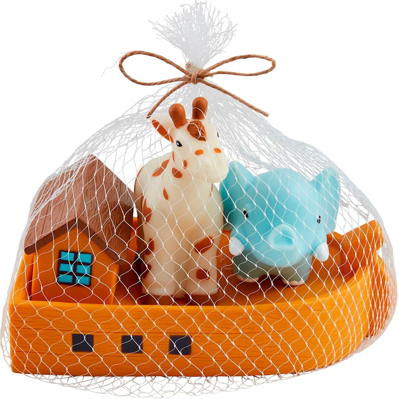 Mud Pie Light-Up Noahs Ark Bath Toy Set