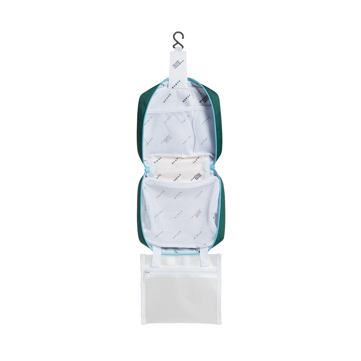 Green & Navy Bensen Toiletry Kit