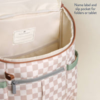 Itzy Explorer™ Big Kids Backpack: Ribbons + Roses