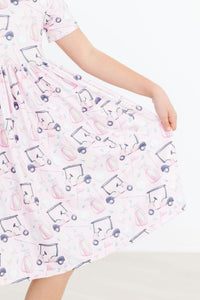 Mila & Rose Tee Time S/S Pocket Twirl Dress