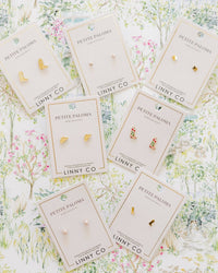 Screwback Stud Earrings - Daisy Cowgirl Boot