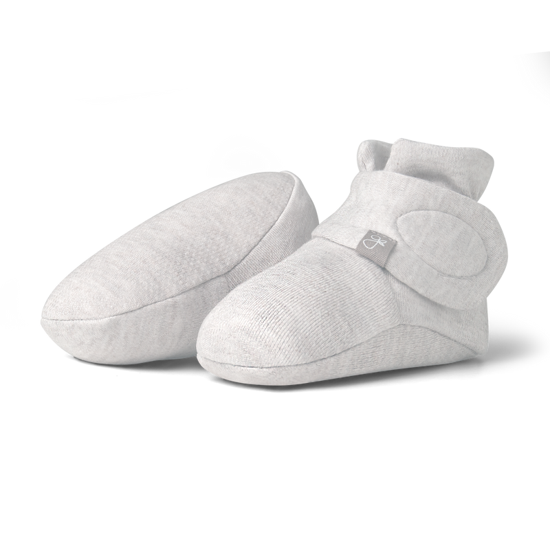 Viscose Bamboo + Organic Cotton Baby Boots - Storm Gray: 0-3M