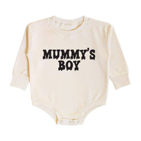 Mummy's Boy Halloween Long Sleeve Romper