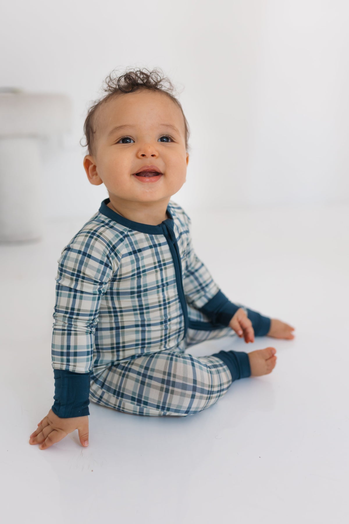 In My Jammers Deacon Zipper Romper