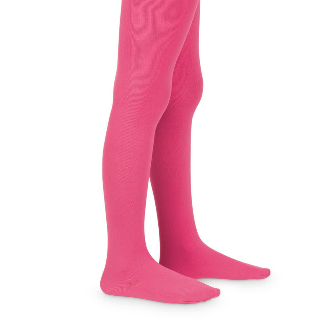 Jefferies Socks Smooth Toe Organic Cotton Tights | Bubblegum