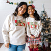 Holly Jolly Patch Christmas Adult Sweatshirt