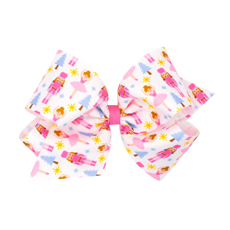 Pink Nutcracker Bow