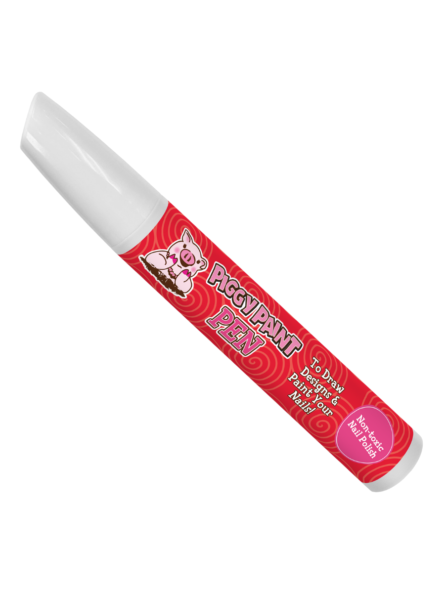 Razzle RED Piggy Paint Pen Non--Toxic Kids Nail Polish