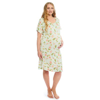 Everly Grey Rosa Hospital Gown Carnation
