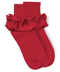 efferies Socks Misty Ruffle Lace Turn Cuff Socks