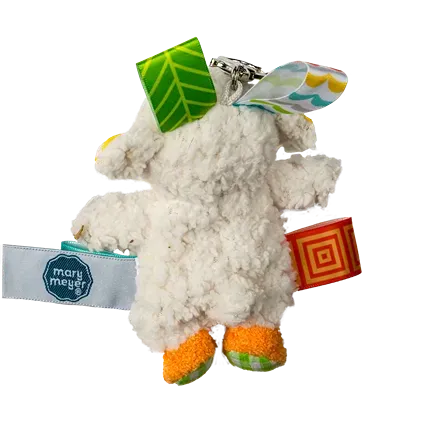 Mary Meyer Taggies Sherbet Lamb Bag Charm