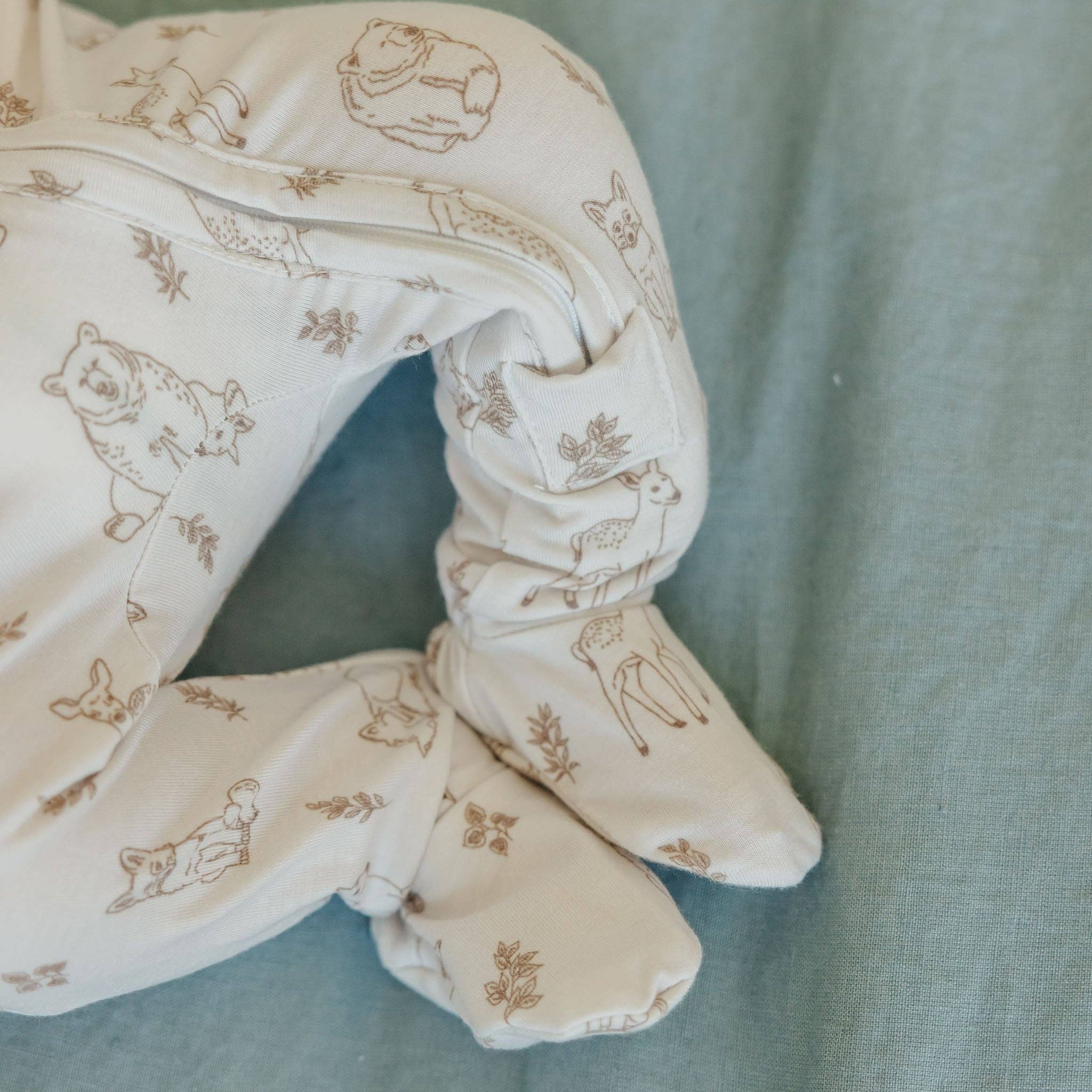 Zip-Up Footie Pajama - Dylan