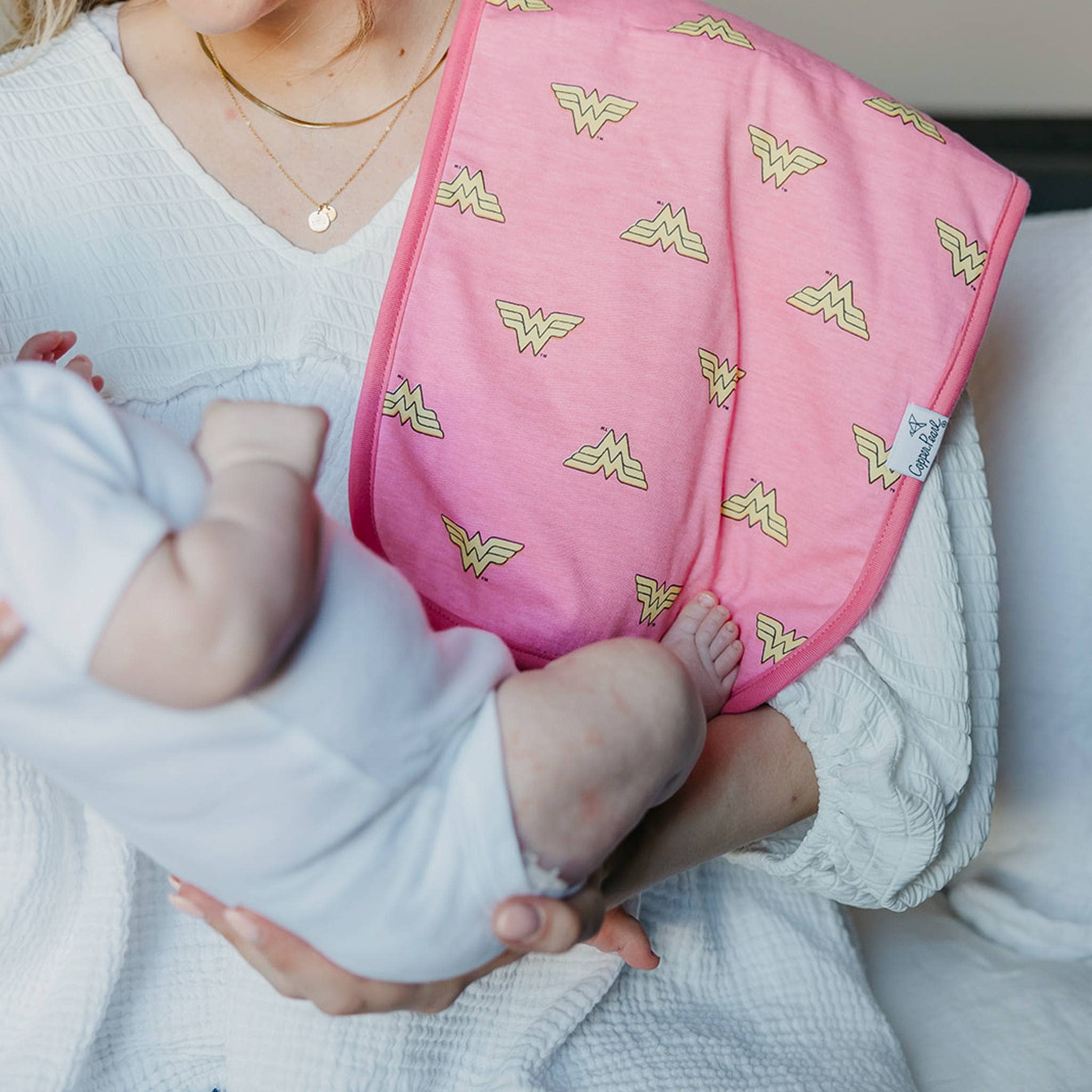 Premium Burp Cloths - Wonder Woman