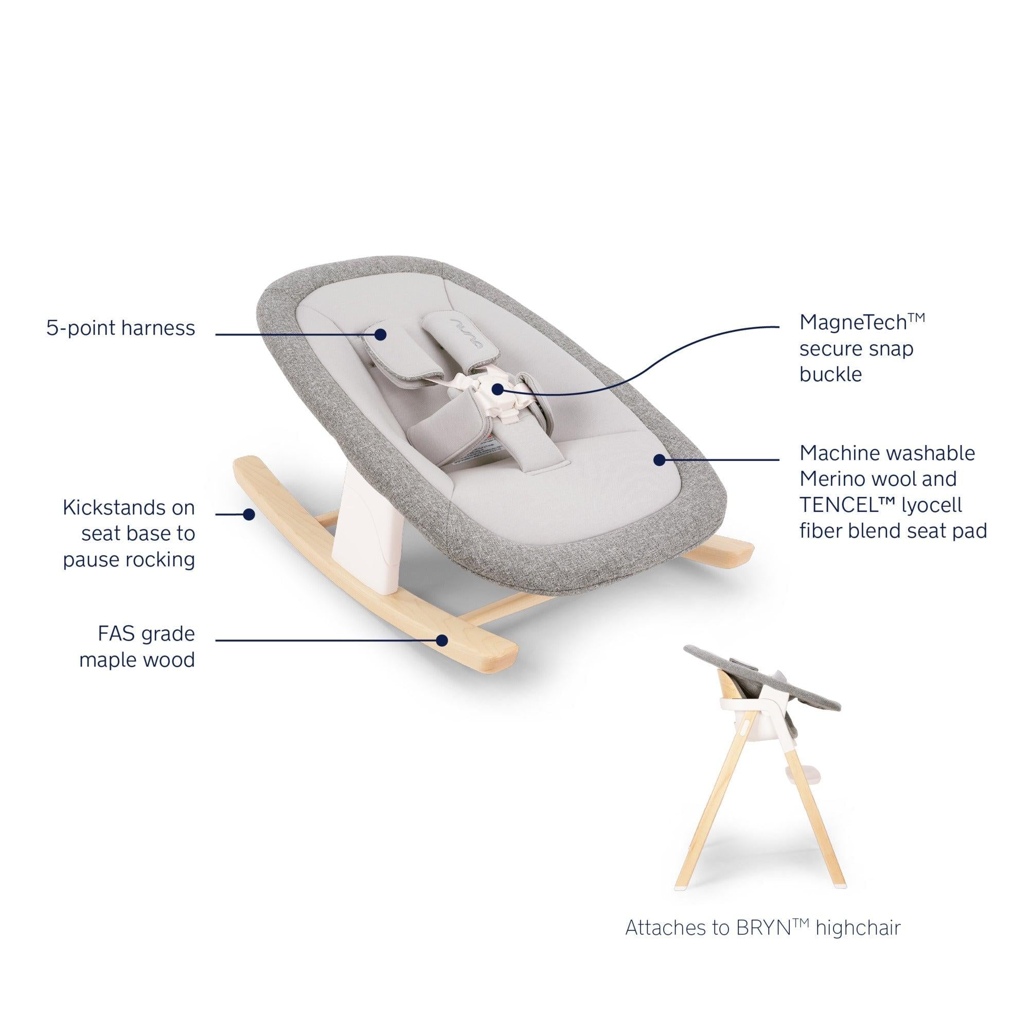 Nuna BRYN Newborn Rocker